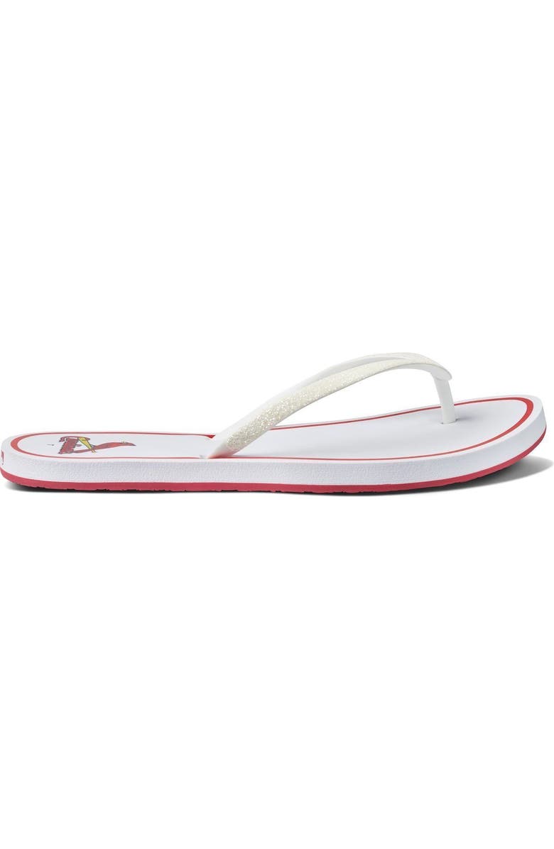 Reef Women's REEF St. Louis Cardinals Stargazer Flip Flops, Alternate, color,