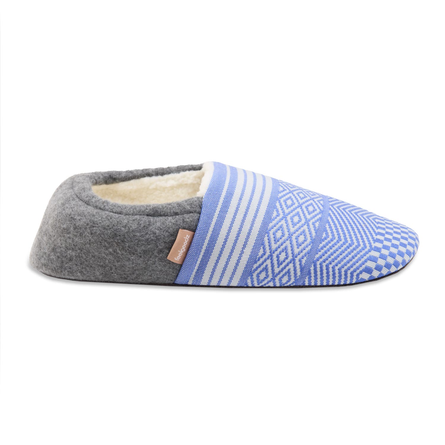 Women's Laidback Slipper Artisan Woven Indoor Closed Heel House Shoes, Alternate, color, Topaz