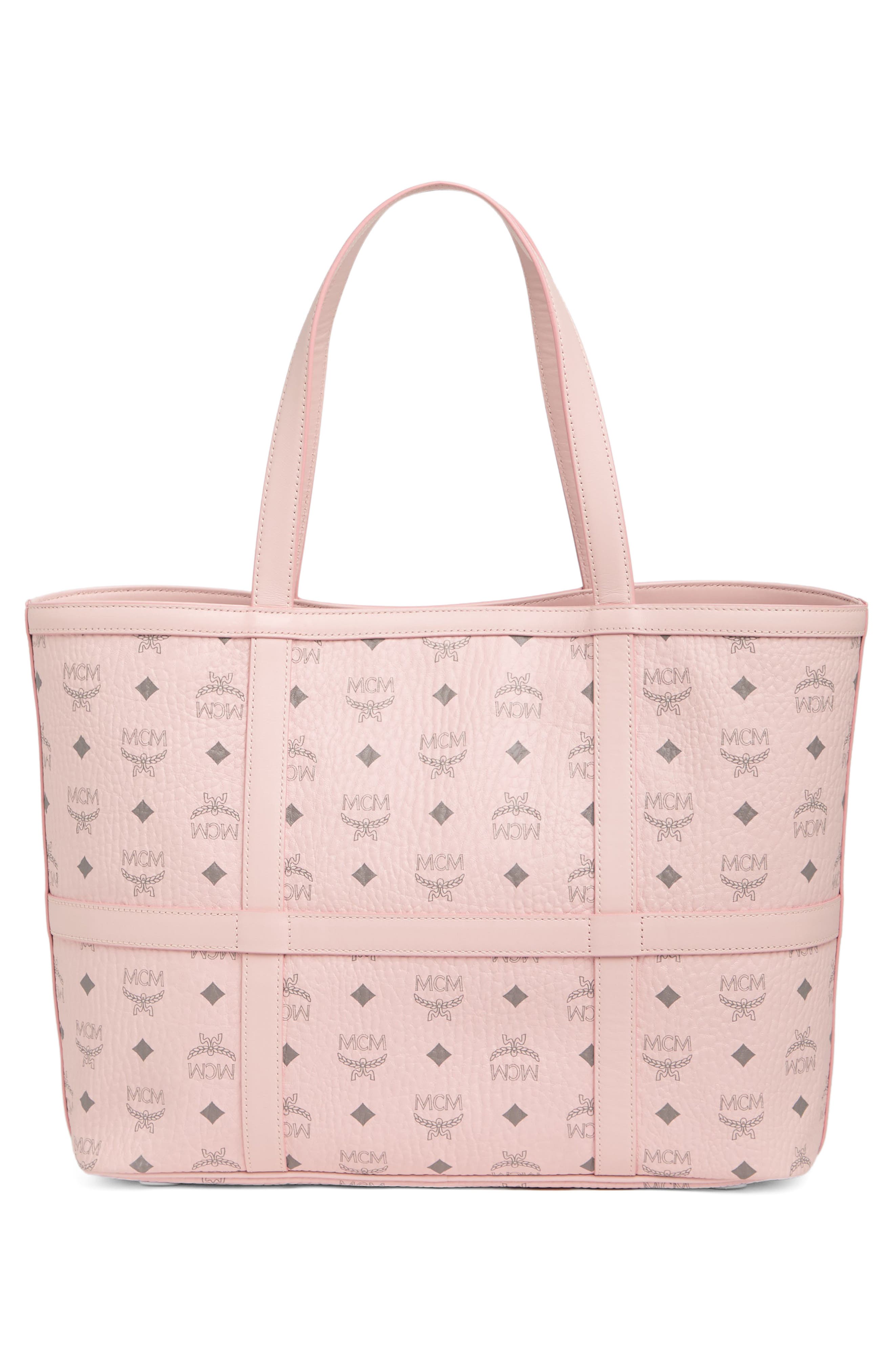 MCM Aren Visetos Medium Shopper, Alternate, color, 
