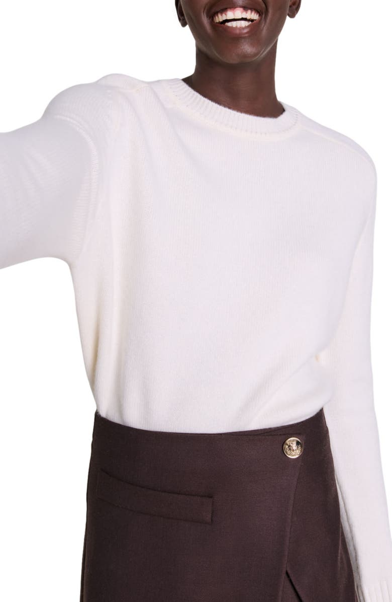 maje Cashmere sweater, Alternate, color, 