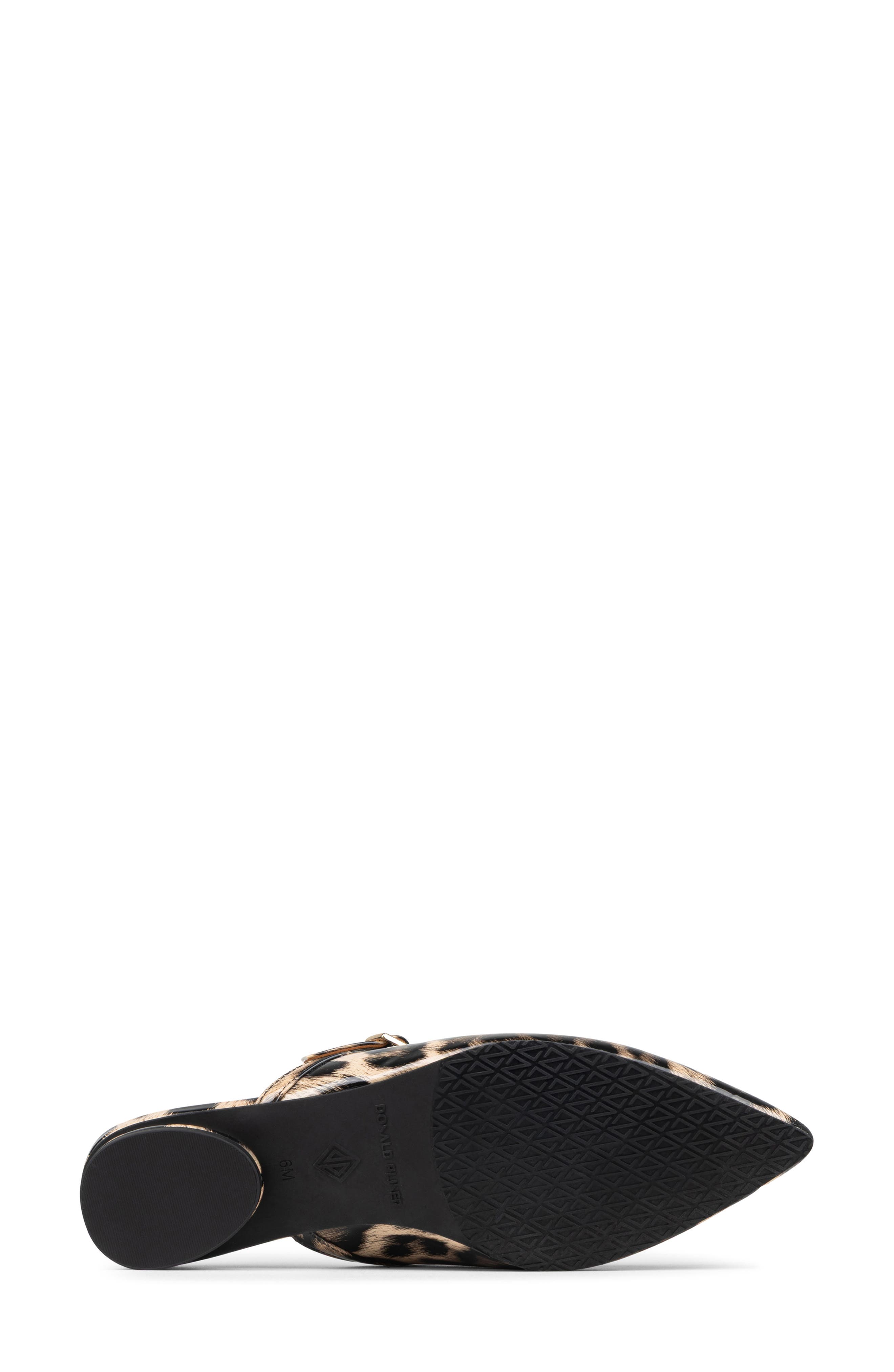 Wynter Mule Flat, Alternate, color, LEOPARD