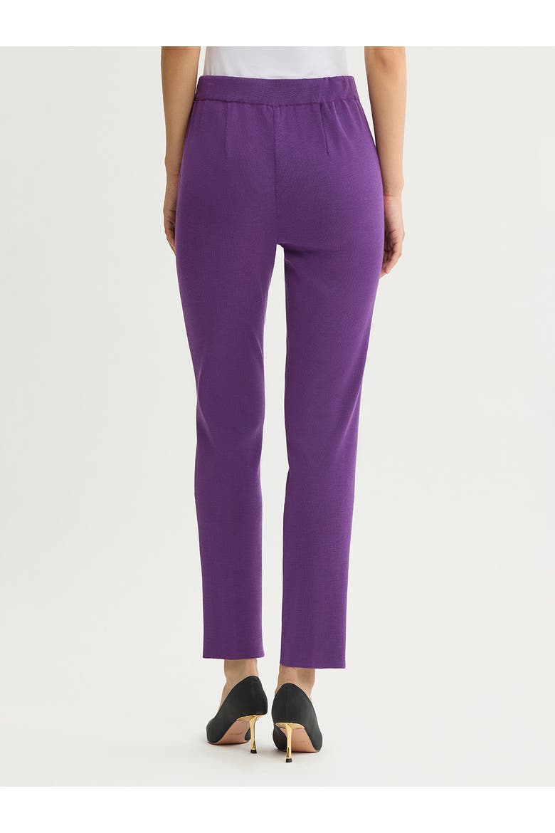 Nancy Slim Leg Mylana Knit Pant, Alternate, color, Fresh Purple