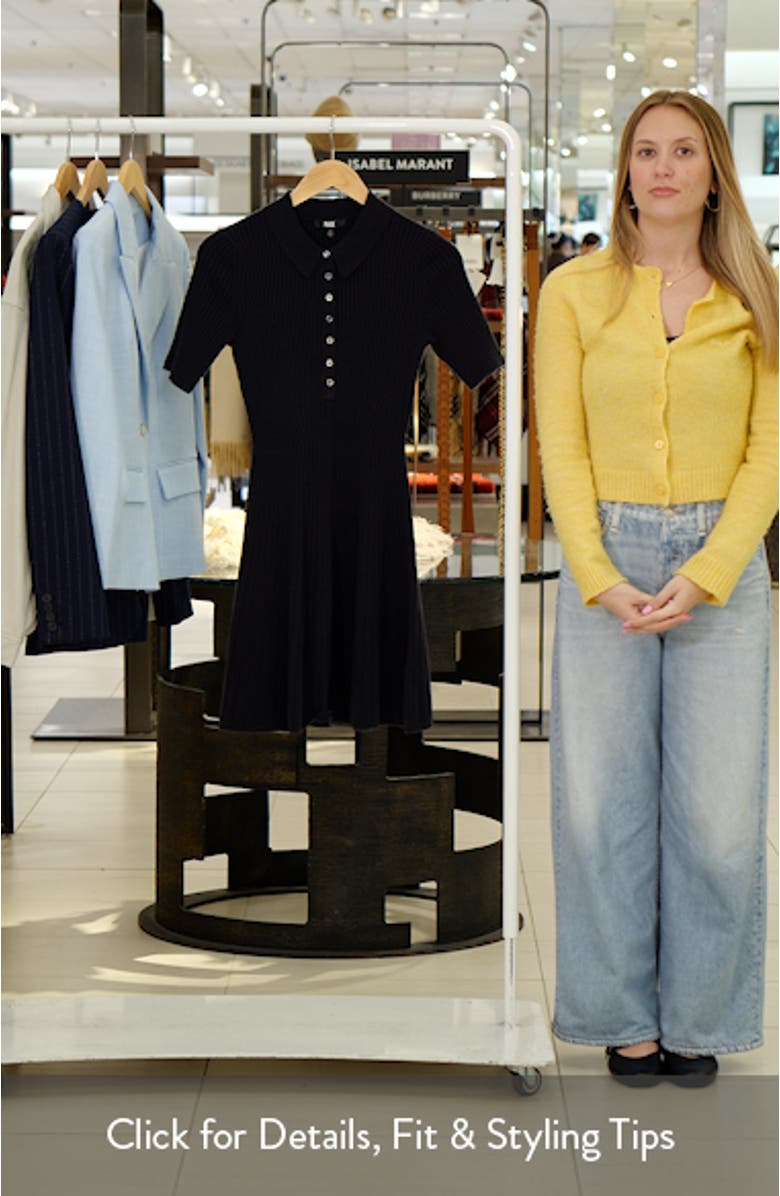 Olie Rib Dress, sales video thumbnail