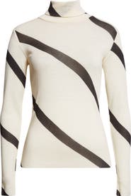 Marimekko Vilina Basso Wool Mock Neck Top