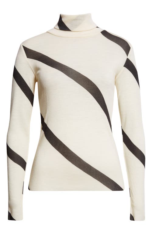 Marimekko Vilina Basso Wool Mock Neck Top In Multi