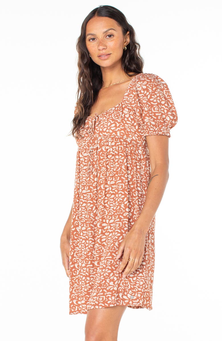 Roxy Bloom Babydoll Dress, Alternate, color, 