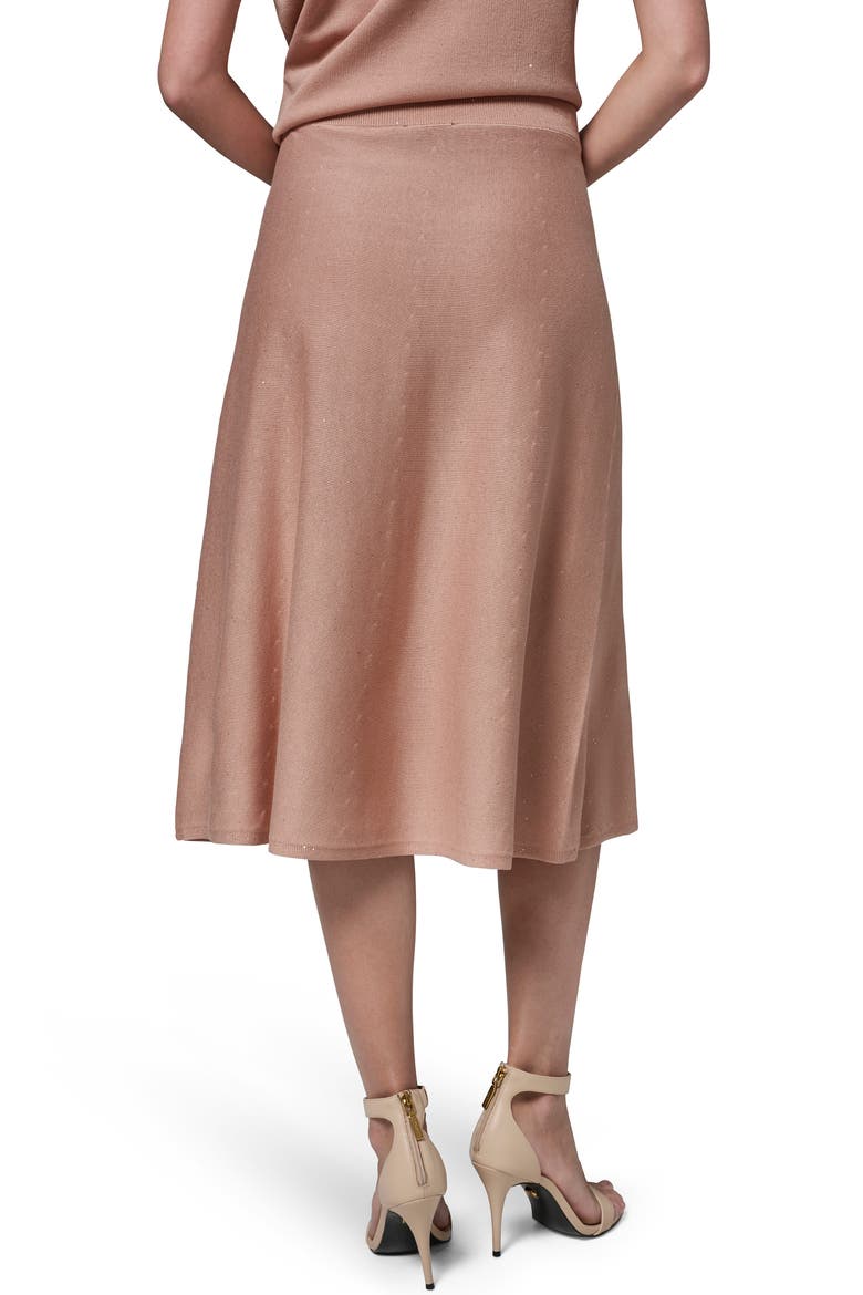 Sequin Midi Sweater Skirt, Alternate, color, UMBRIA