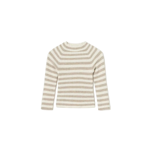 Striped Knit Mockneck (Baby)
