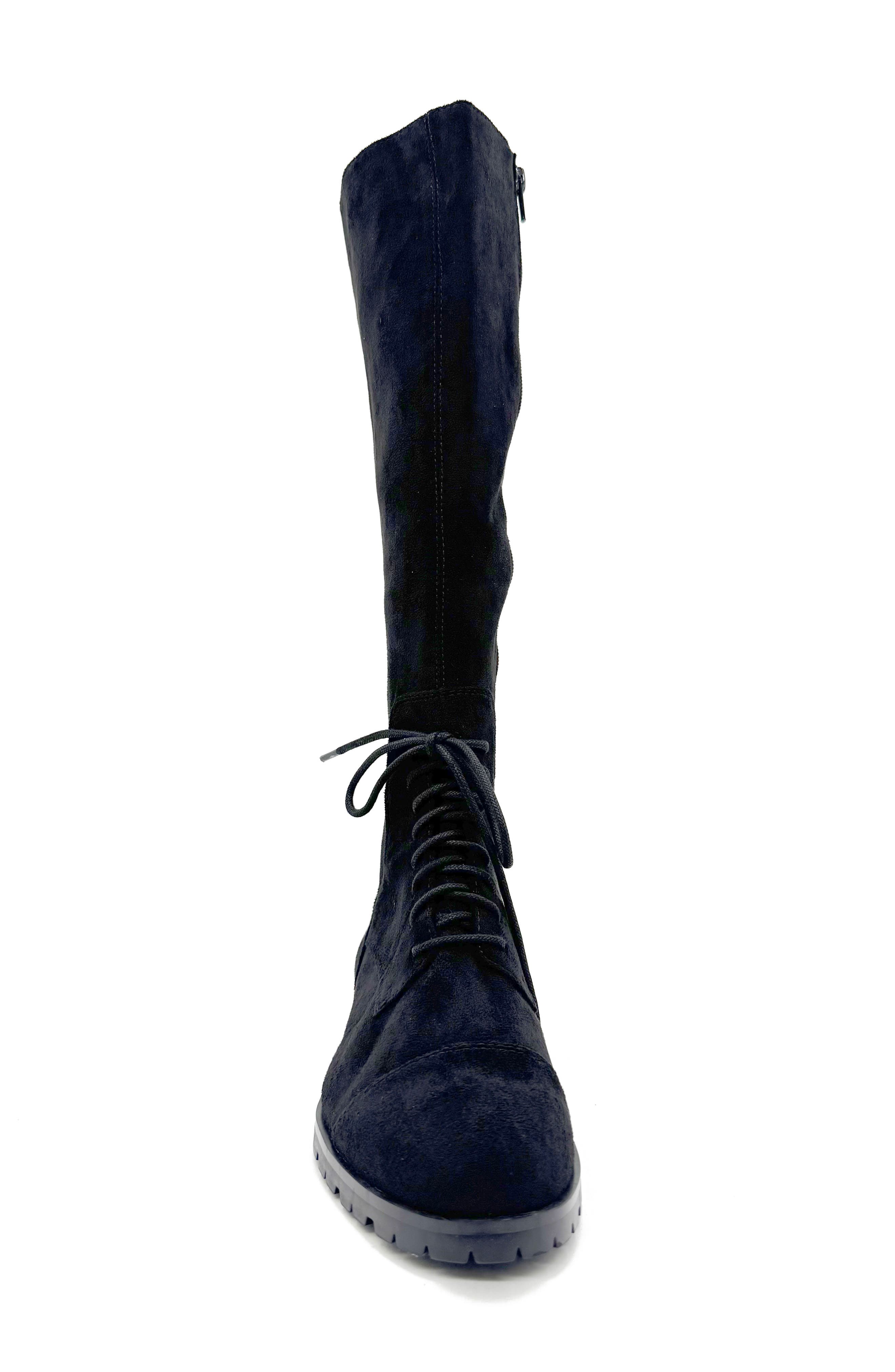 CHELSEA CREW Midnight Tall Boot, Alternate, color, Black Micro