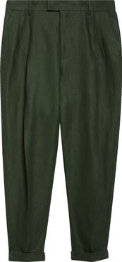 Dolce&Gabbana Crop Linen Trousers