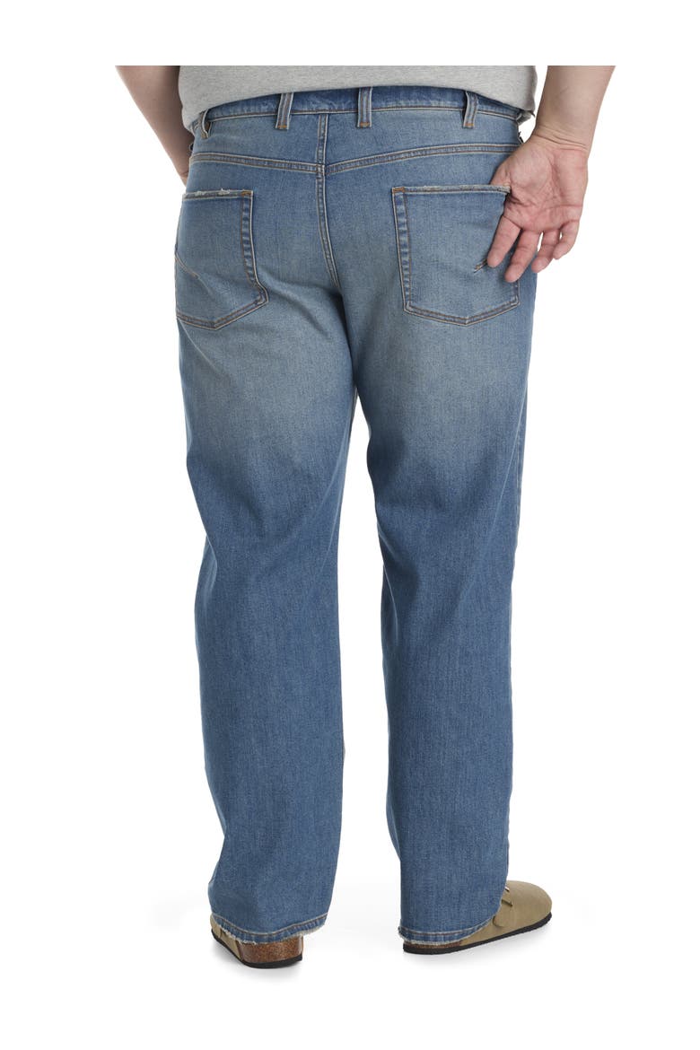 Big & Tall Relaxed-Fit Stretch Jeans, Alternate, color, DIRTY SECRETS