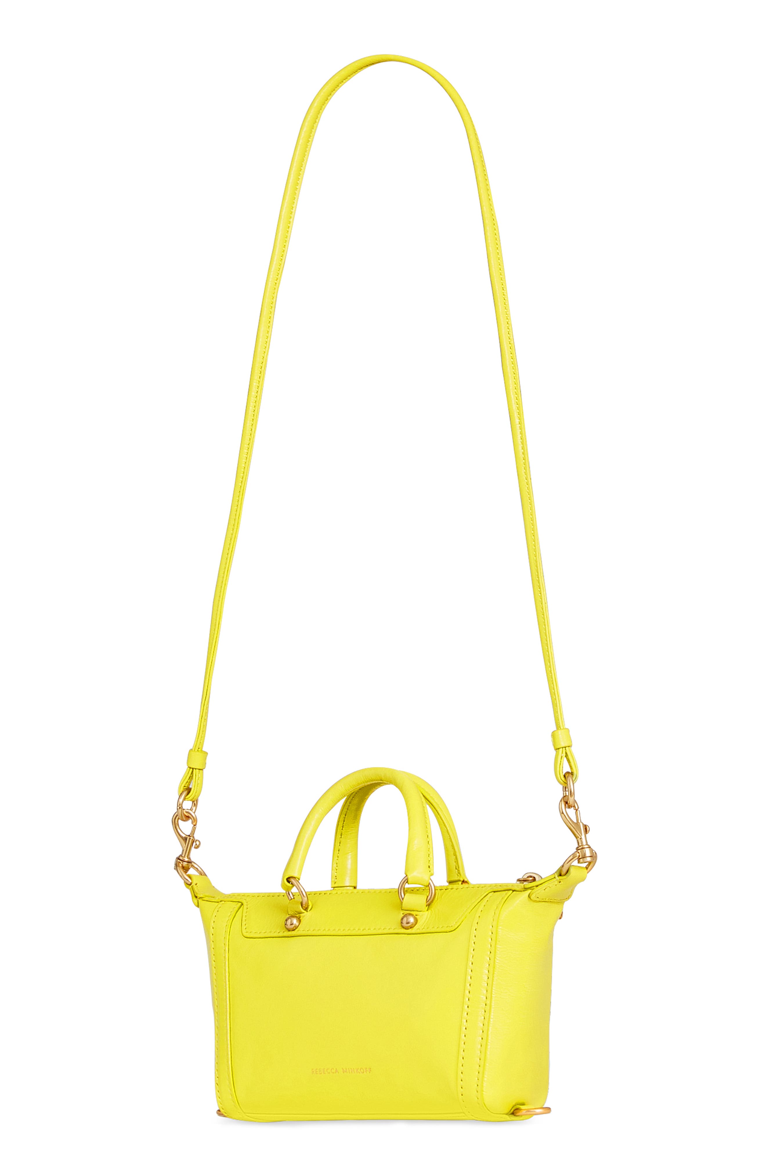 Rebecca Minkoff Micro Mini M.A.B. Leather Crossbody Bag, Alternate, color, 