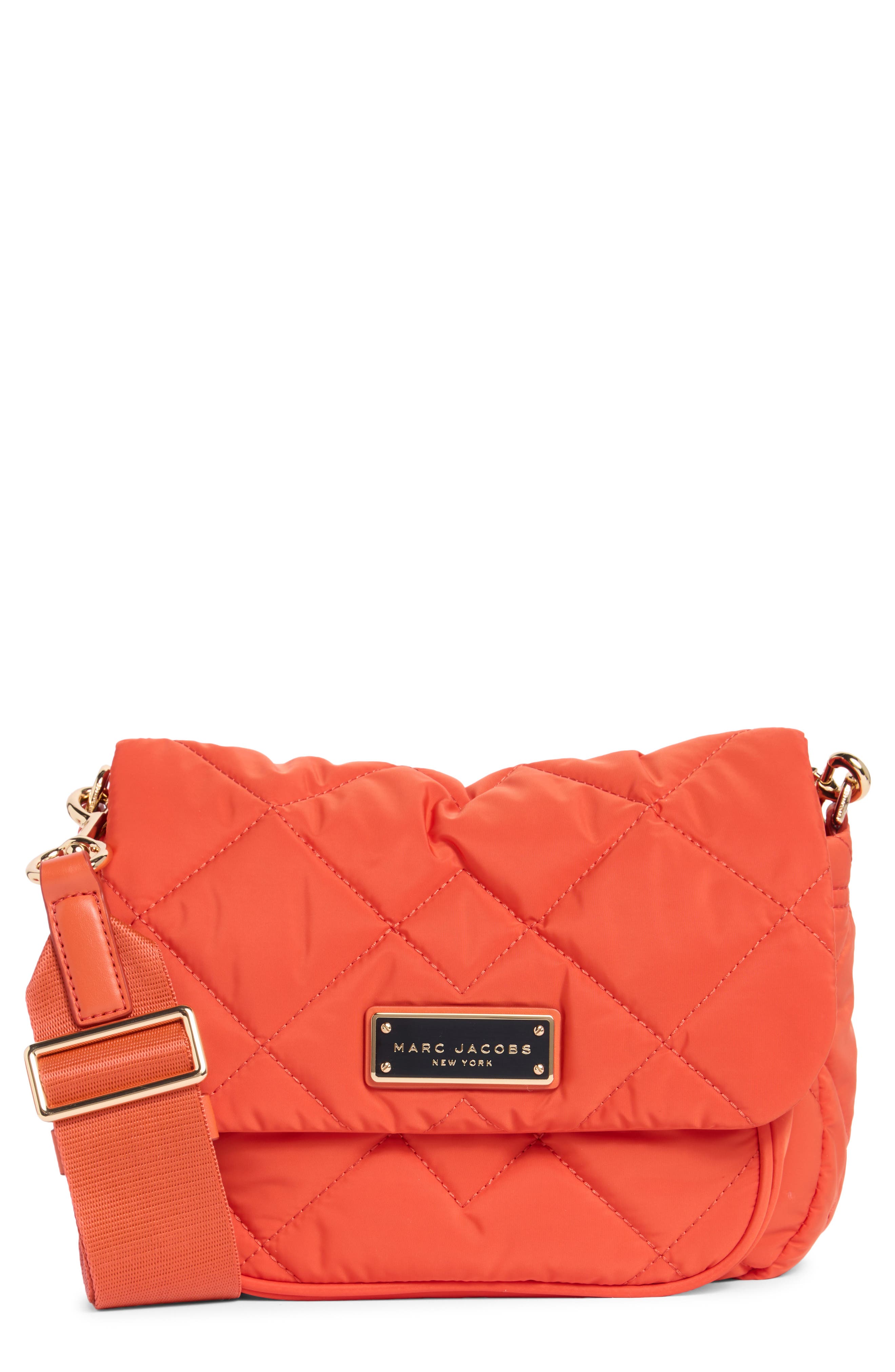 Marc Jacobs Quilted Nylon Utility Messenger Bag