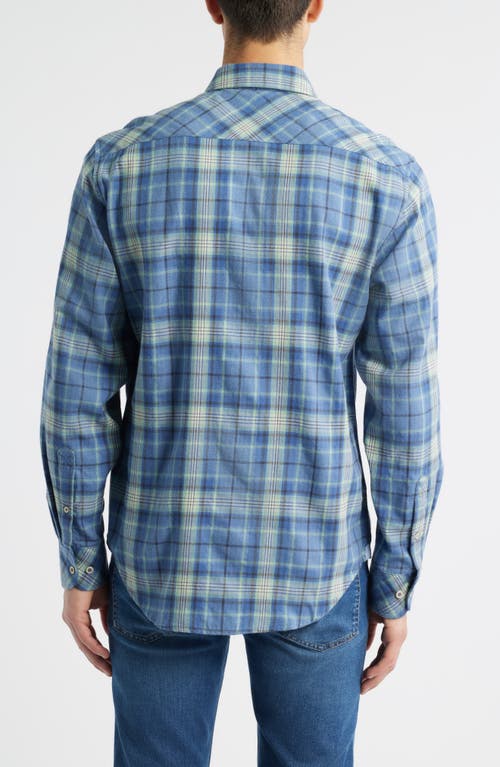 James Campbell Franklin Trim Fit Plaid Cotton Button-up Shirt In Multi