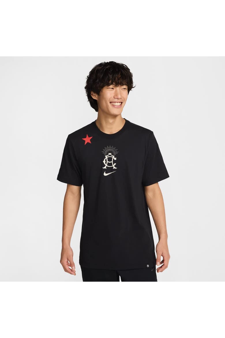 Men's Nike Black Club America Heritage T-Shirt, Alternate, color, Black