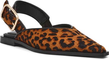 【レディース】Steve Madden Genuine Calf Hair ブーツ Steve Madden Alston-L Leopard Print Calf Hair Pointed Toe