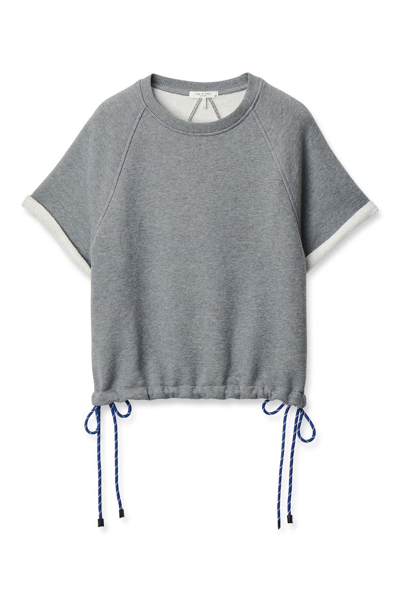 Vintage Terry T-Shirt, Alternate, color, HEATHER GREY