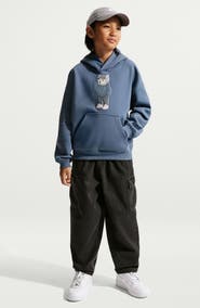 Nike Kids' Sportswear Club Fleece Oversized Graphic Hoodie