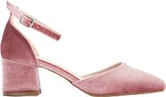 Forever & Always Shoes Marcelle Low Block Heel Pumps
