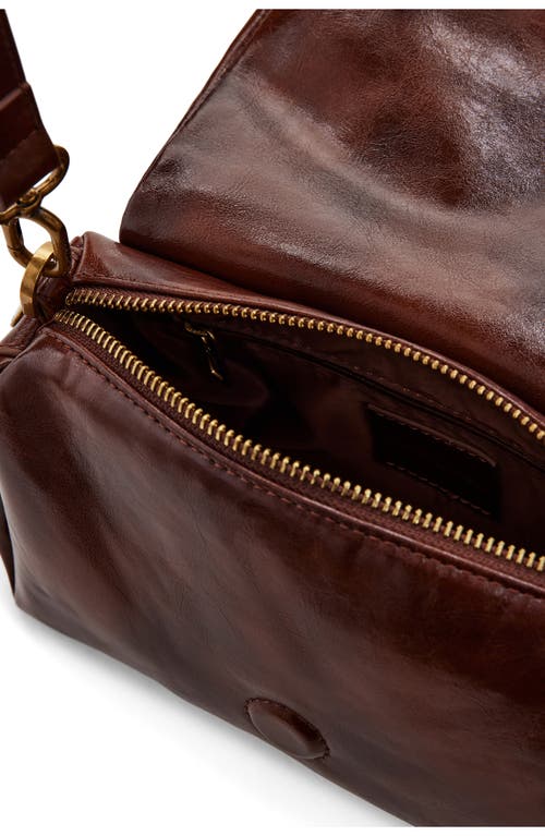 Desigual Faux Leather Crossbody Bag In Brown