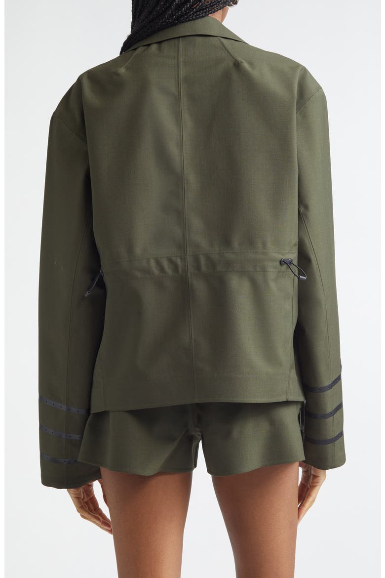 Technical Tailored Jacket, Alternate, color, GREEN KHAKI GREEN