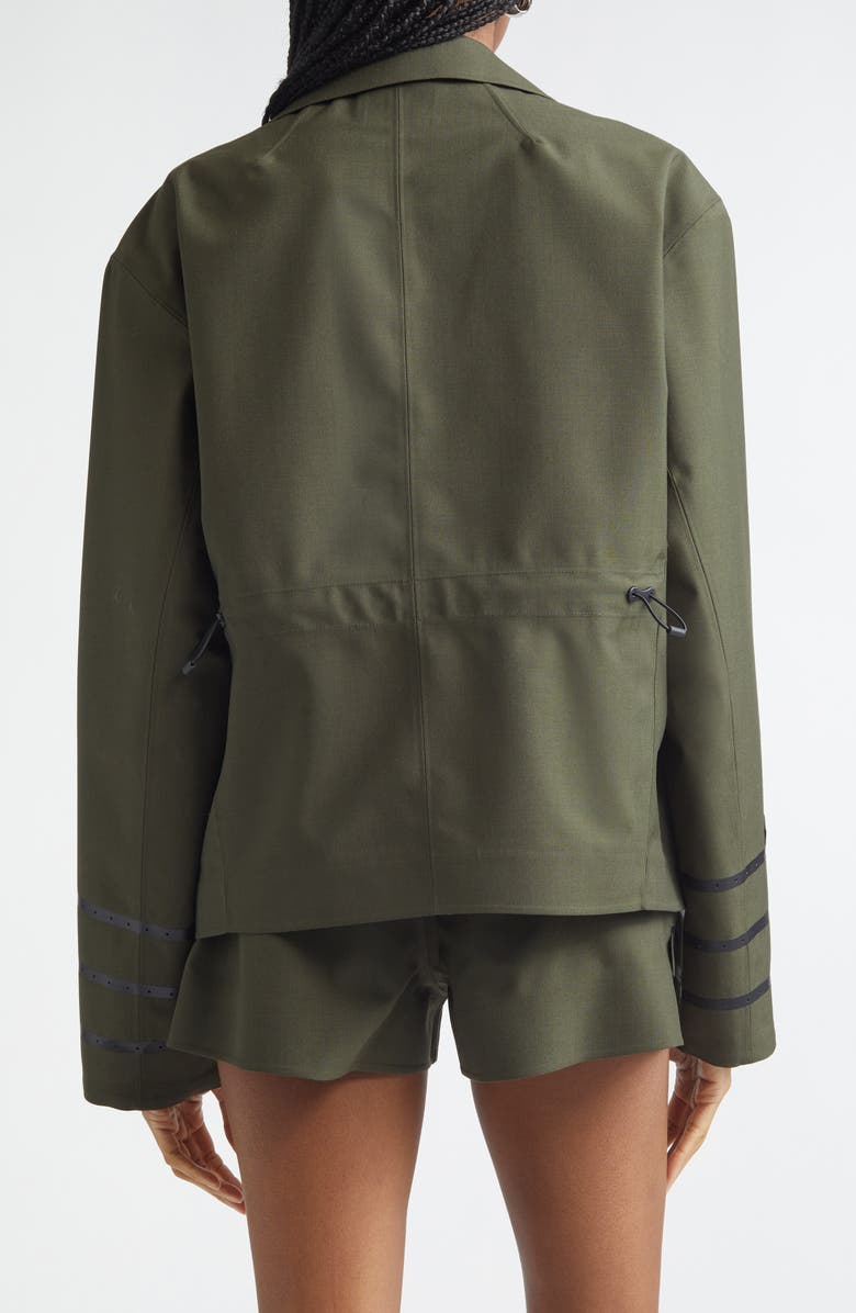 Coperni Technical Tailored Jacket, Alternate, color, Green Khaki Green