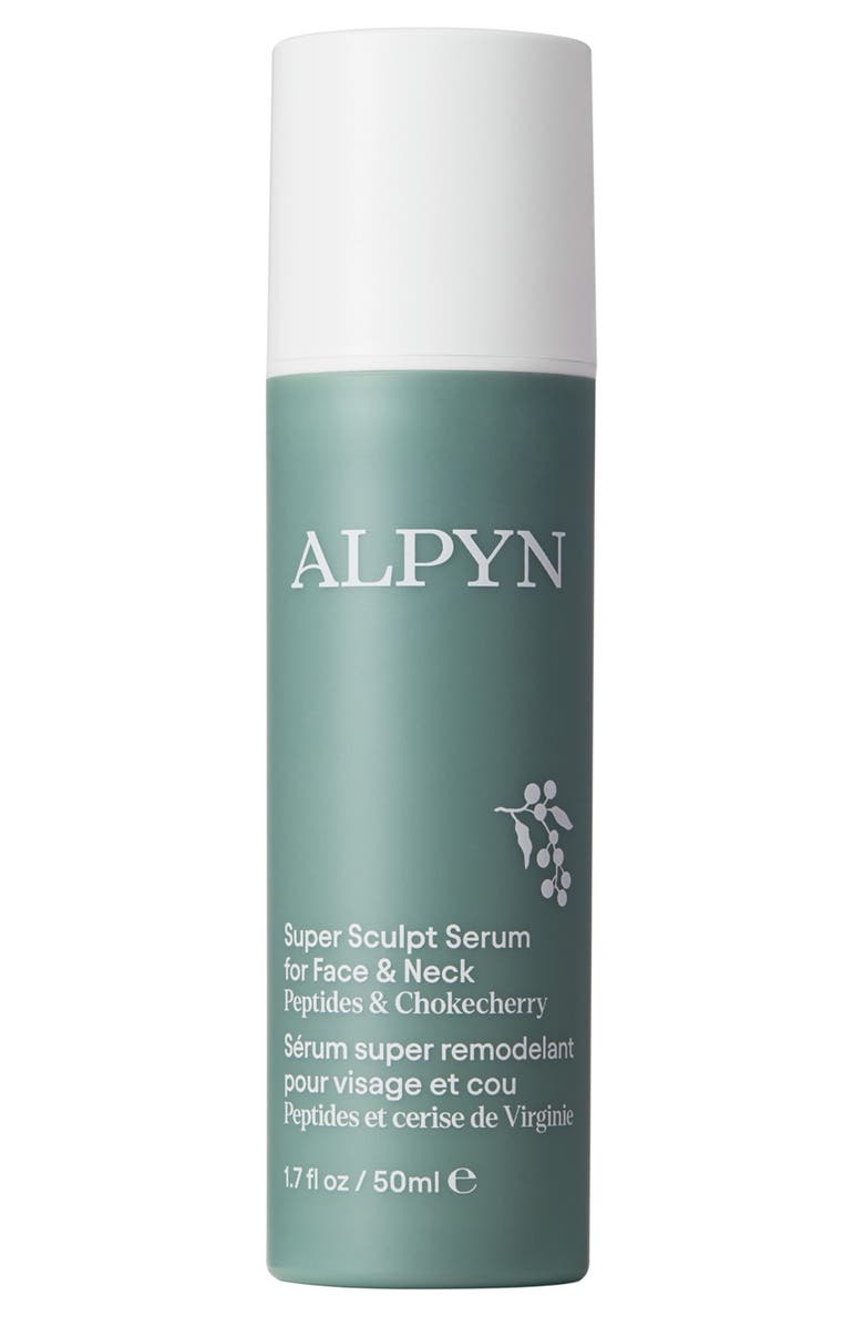 Alpyn Super Sculpt Serum for Face & Neck with Tri-Peptide Firming Complex, Main, color, 