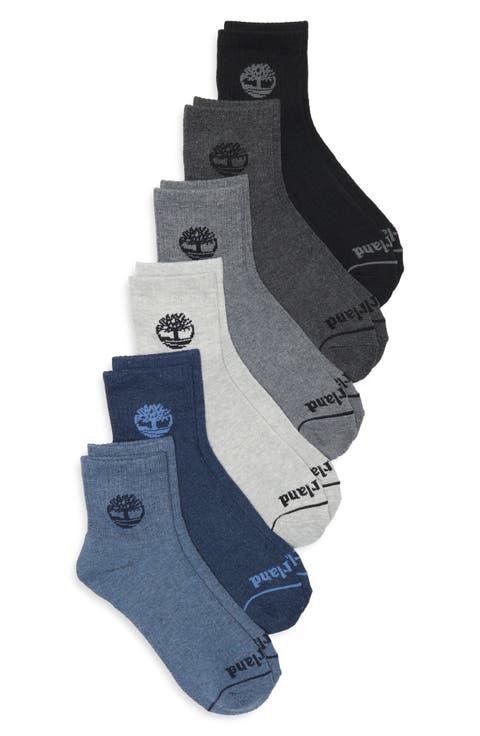 6-Pack Quarter Length Socks
