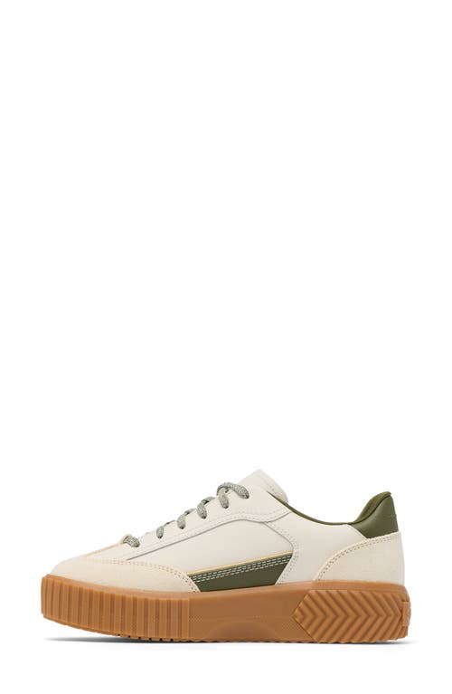 Sorel Ona Ave T-toe Platform Sneaker In Green