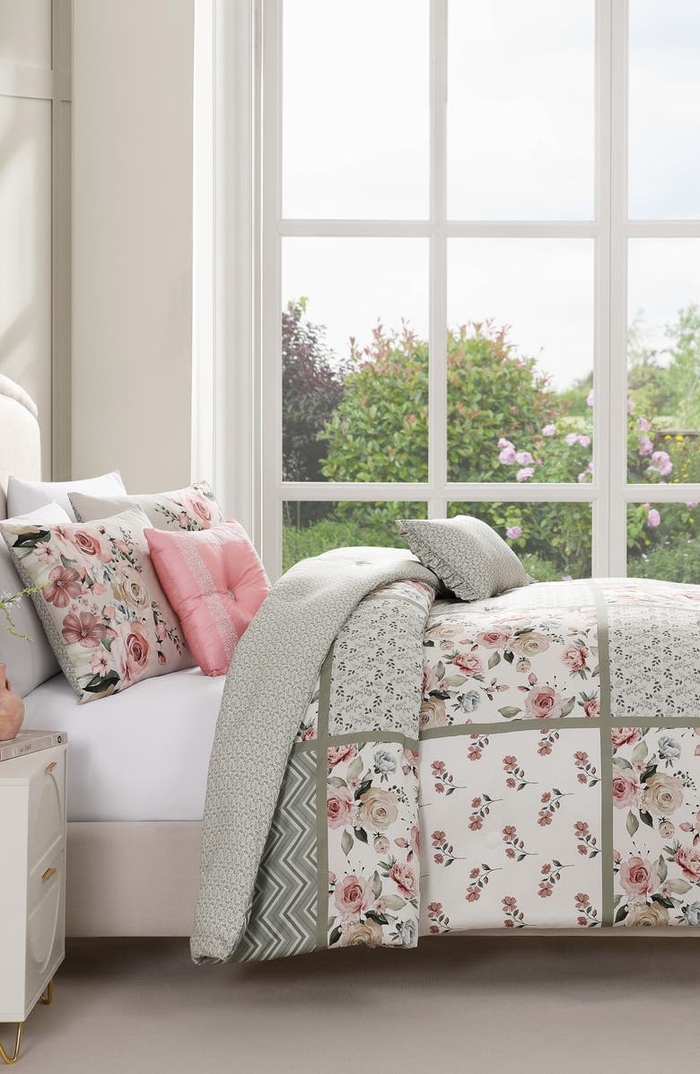 Bebejan Sage Serenity 5-Piece Comforter Set, Alternate, color, 