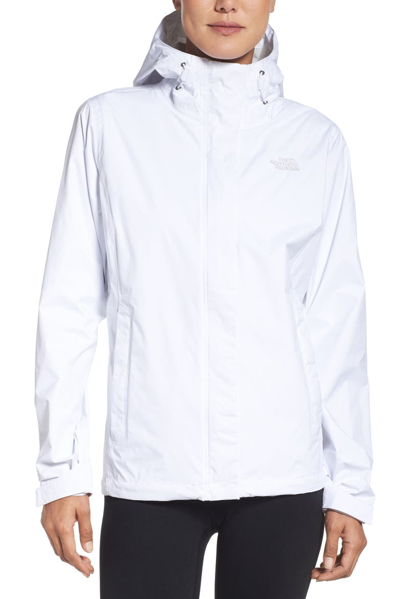Venture 2 Waterproof Jacket, Main, color, TNF WHITE/ TNF WHITE