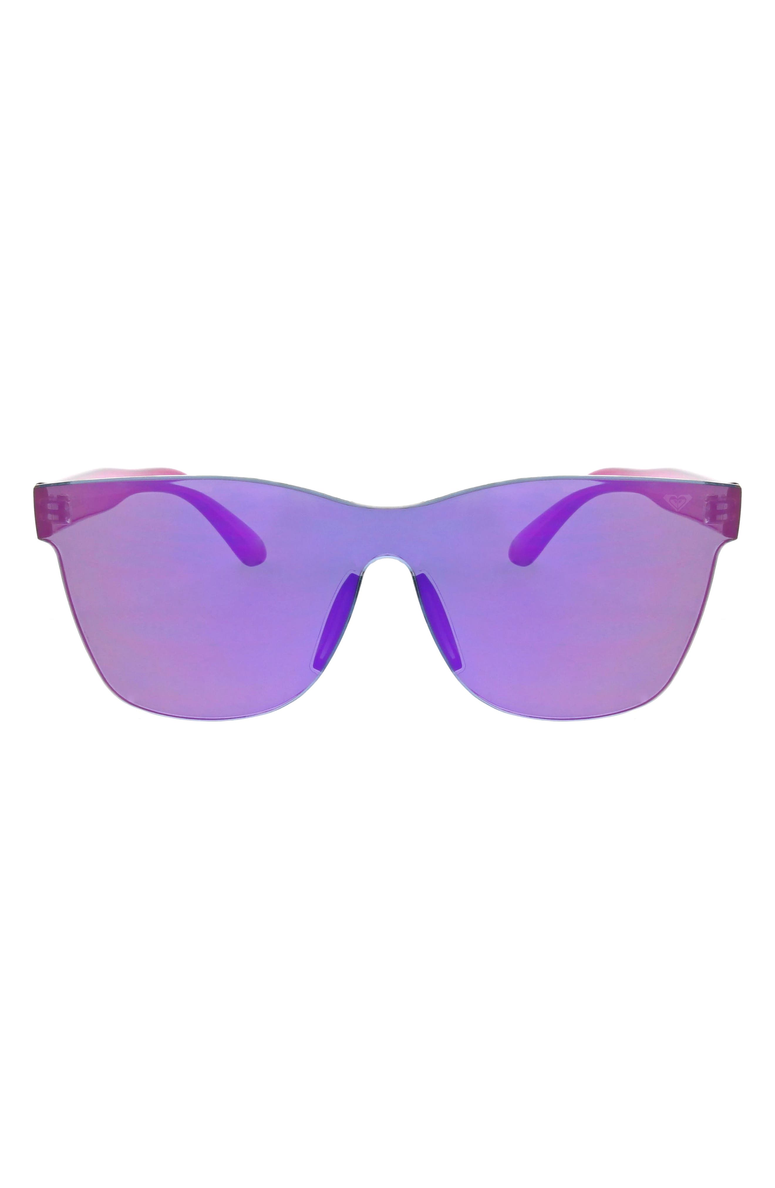 Roxy 146mm Rimless Shield Sunglasses