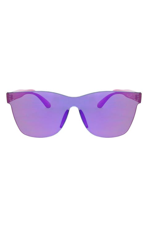 146mm Rimless Shield Sunglasses