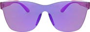 Roxy 146mm Rimless Shield Sunglasses