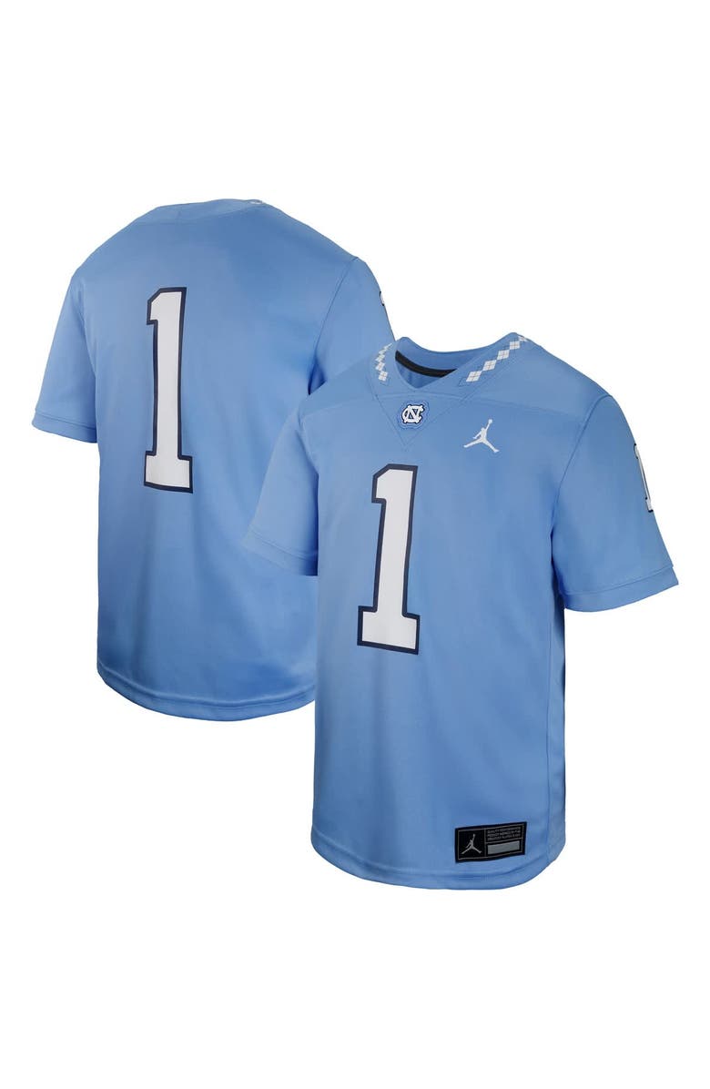 Jordan Brand Toddler Jordan Brand #1 Light Blue North Carolina Tar Heels Untouchable Replica Game Jersey, Alternate, color, Light Blue