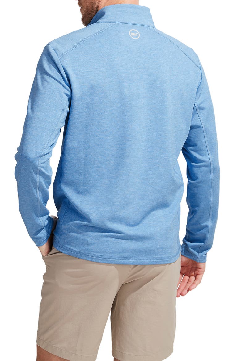 x Jim Nantz Pescadero Half-Zip Performance Pullover, Alternate, color, CLEAR SKY