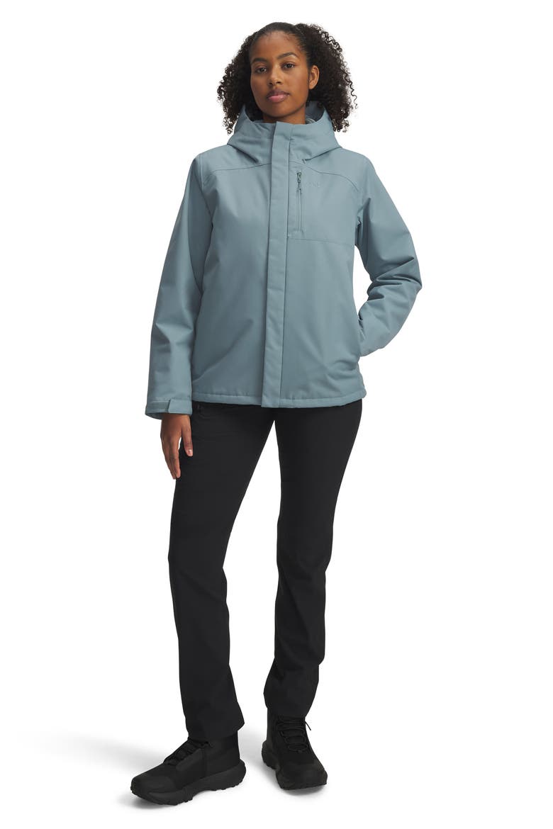 Porter 3-in-1 Jacket, Alternate, color, SERPENTINE / / JASPER BLUE