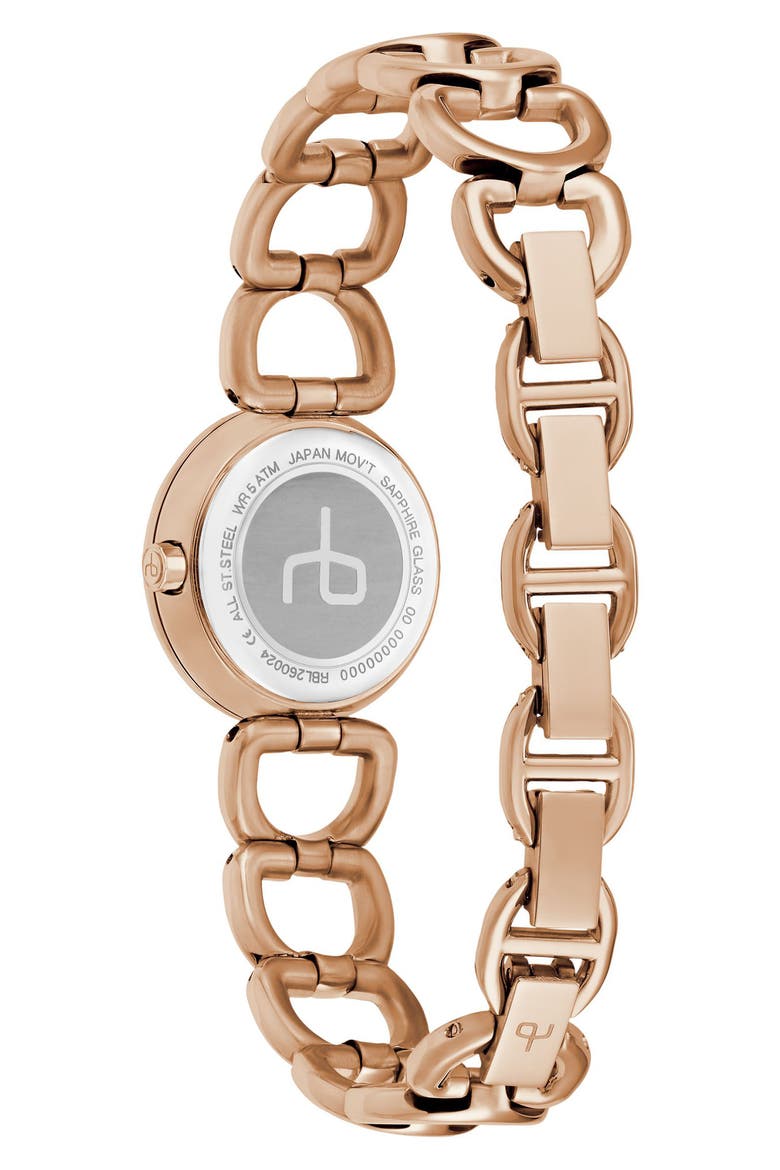 Spire Bracelet Watch, 25mm, Alternate, color, ROSE GOLD-TONE