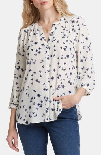 Nydj Pintuck Blouse