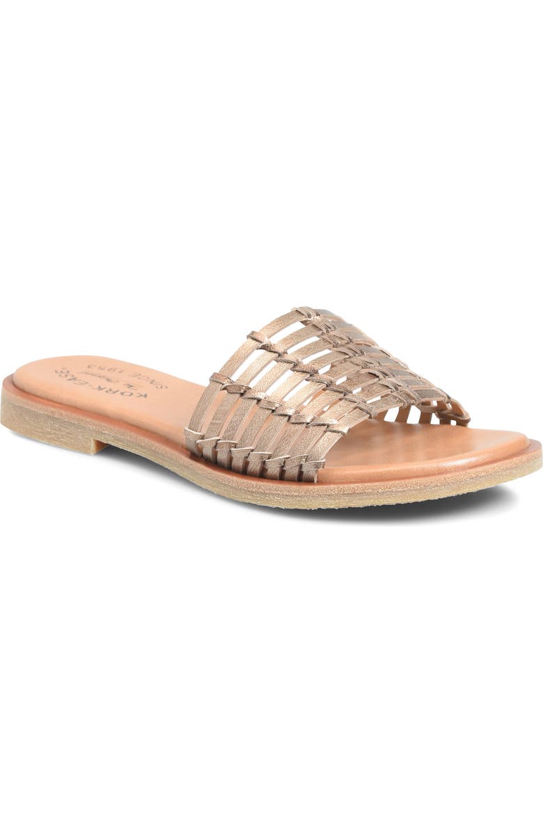 Kork-Ease<sup>®</sup> Deja Slide Sandal, Main, color, Bronze Metallic
