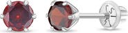 In Season Jewelry 14k Classic Solitaire Earrings