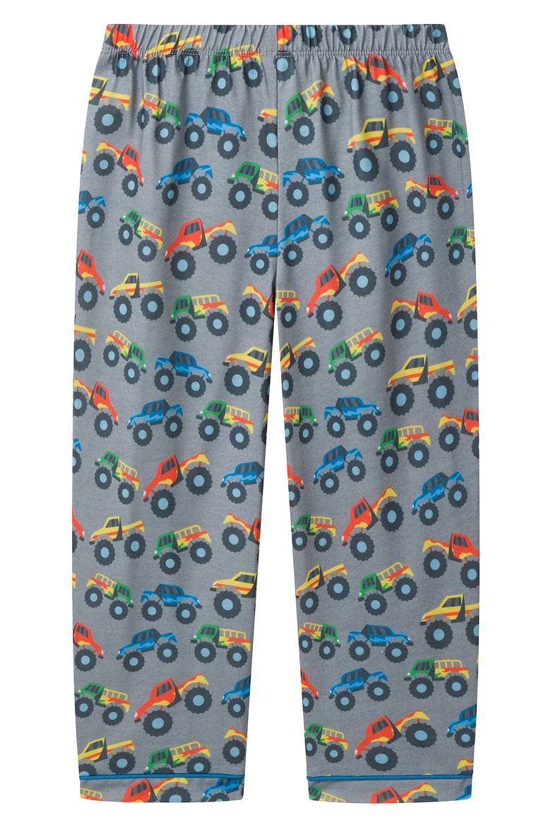 Kids' Monster Truck Two-Piece Pajamas, Alternate, color, GYA