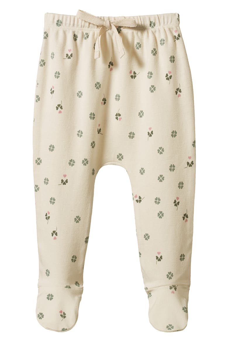 Kids' Organic Cotton Footed Pants, Main, color, LUCKY PRINT