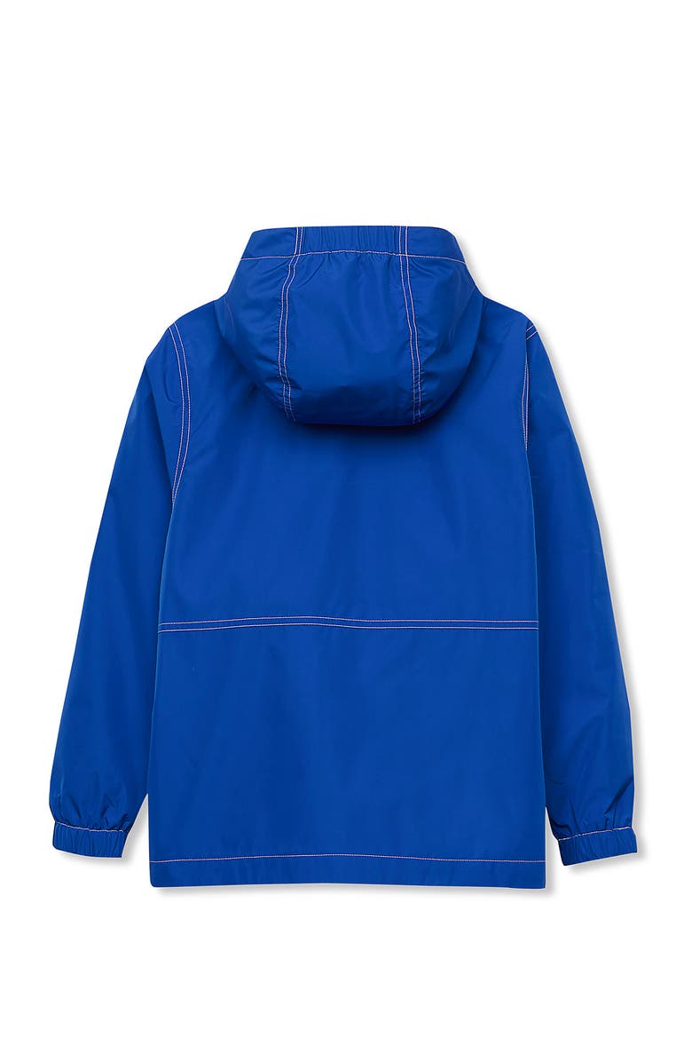 Lands' End Kids Water Resistant Ocean Breeze Jacket, Alternate, color, Nautical Blue