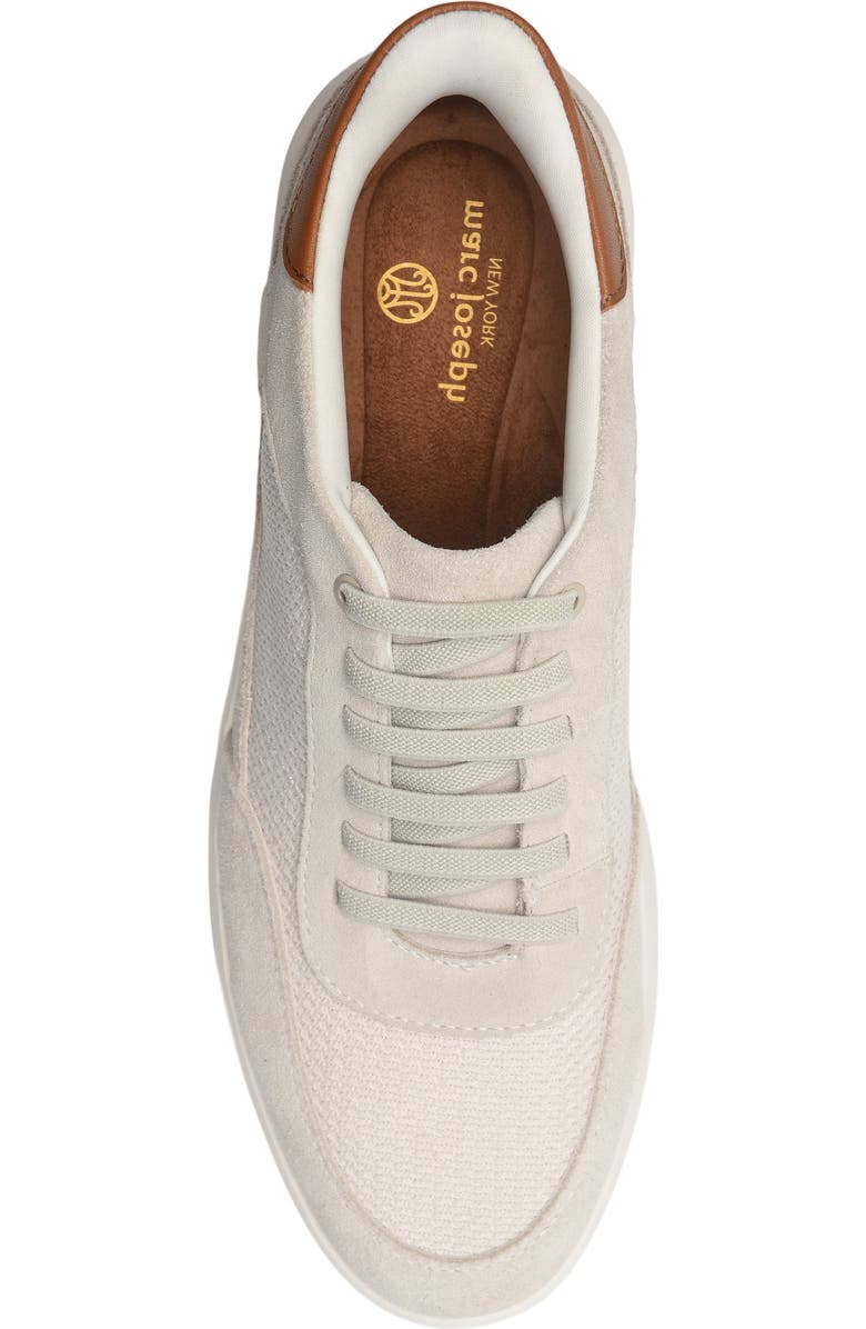 Marc Joseph New York Bill Ave Hands Free Technology Lightweight Leather Sneaker, Alternate, color, Ivory Suede