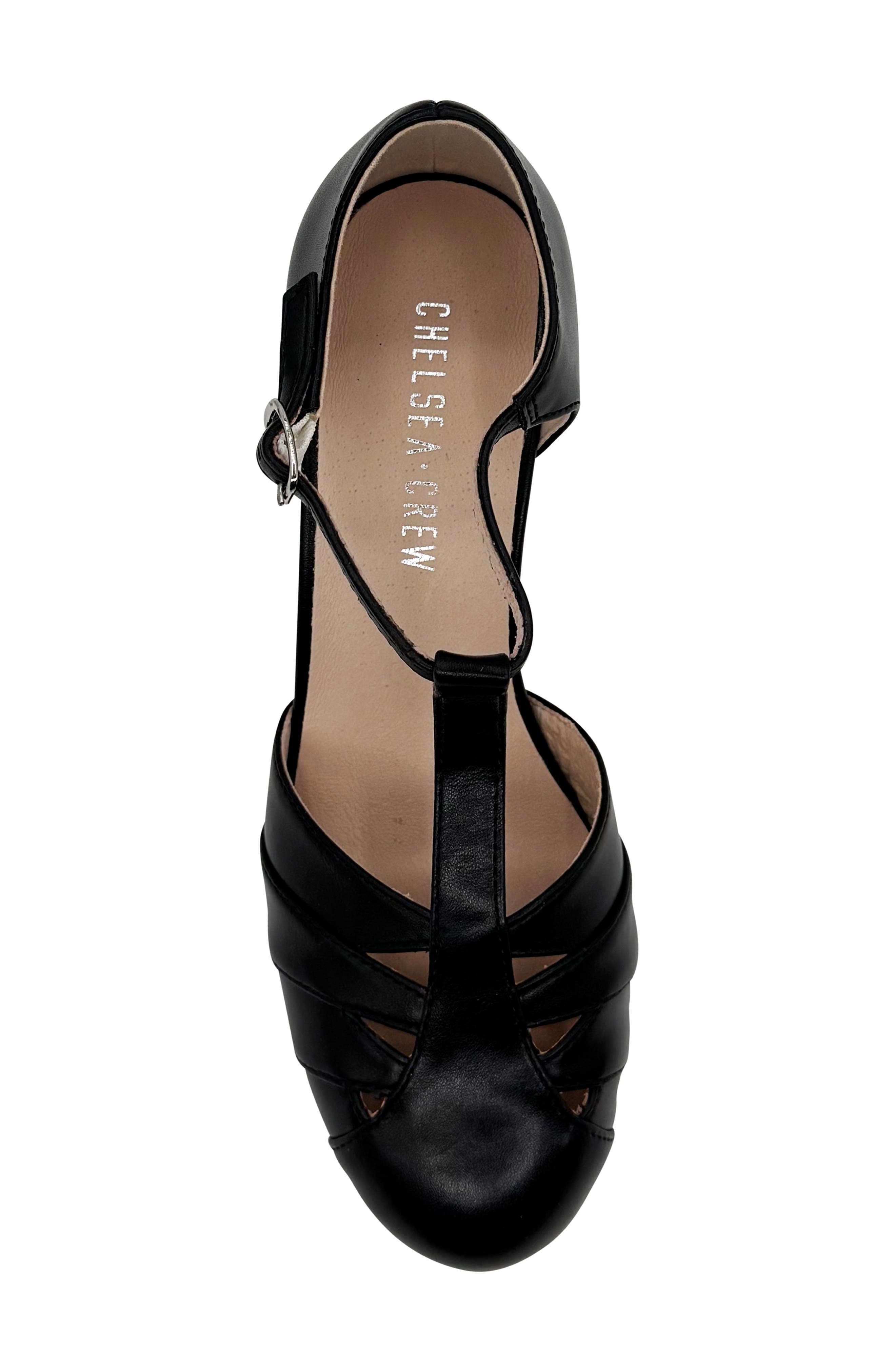 CHELSEA CREW Francine T-Strap Pump, Alternate, color, 