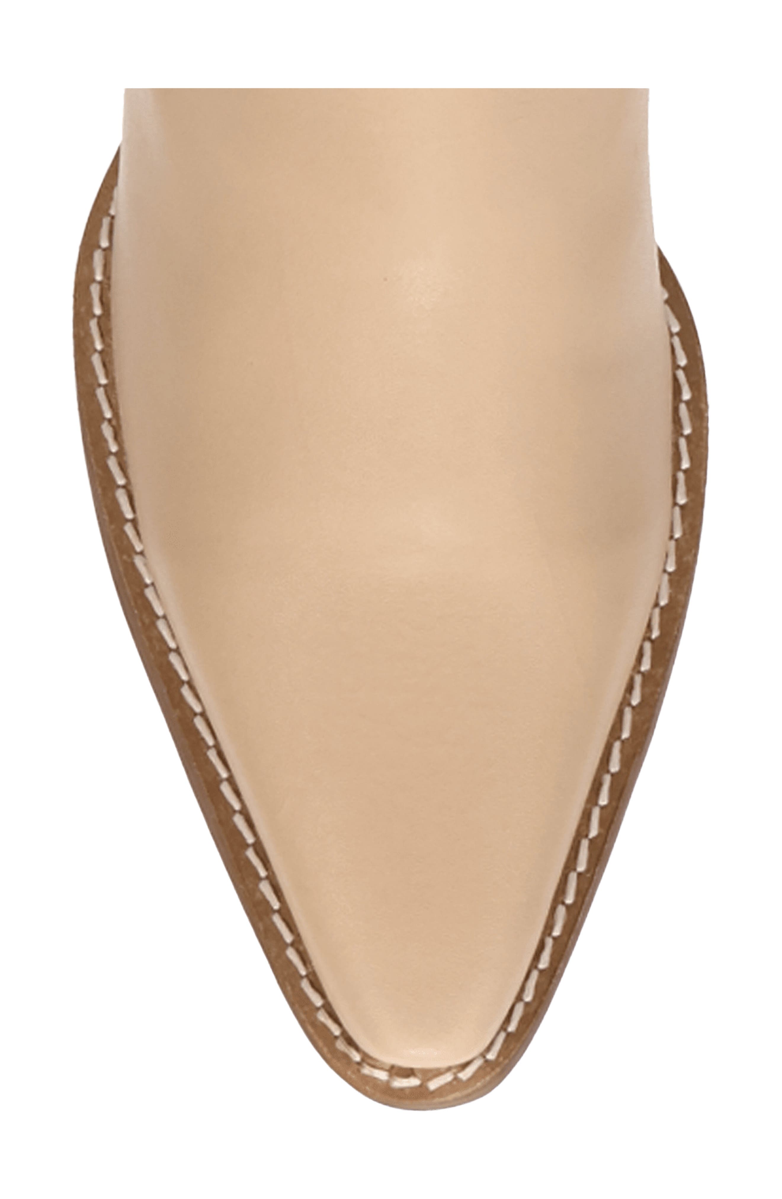 Last Ride Fringe Western Boot, Alternate, color, SAND