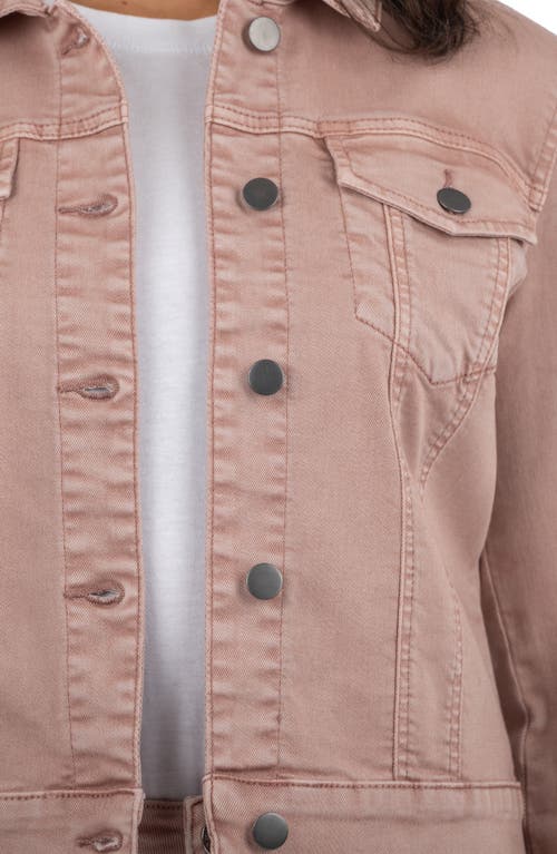 Shop Kut From The Kloth Julia Crop Denim Trucker Jacket