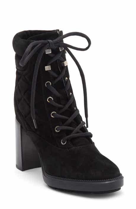 Aquatalia Iole Quilted Lace-Up Bootie