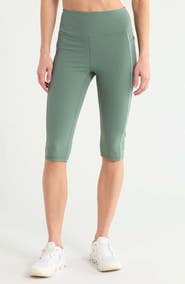 Z by Zella Perform High Waist Piped Capri Leggings